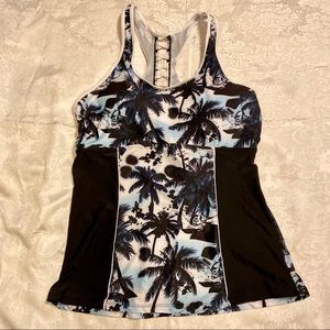 Tankini Top, Palm Trees